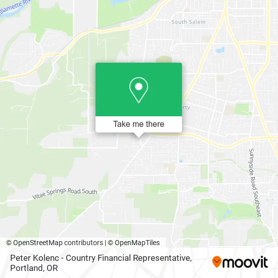Peter Kolenc - Country Financial Representative map