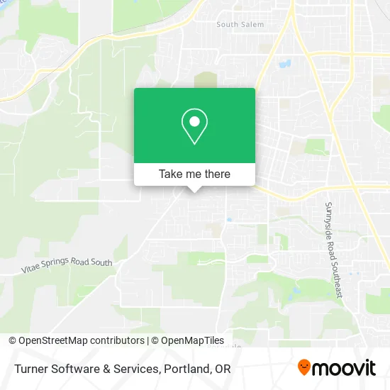 Mapa de Turner Software & Services