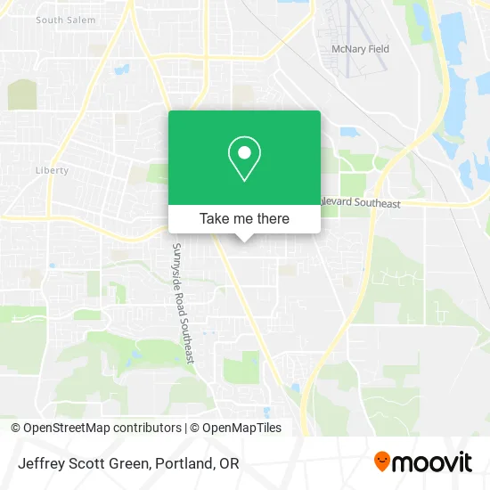 Mapa de Jeffrey Scott Green