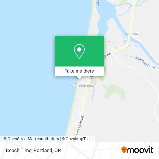 Beach Time map