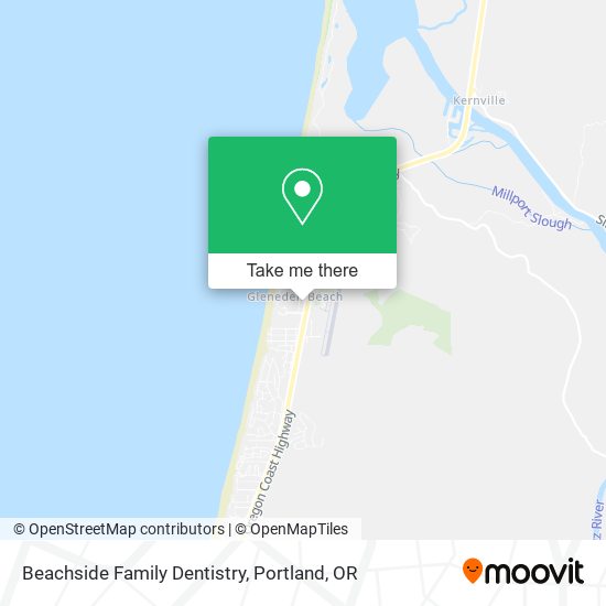 Beachside Family Dentistry map