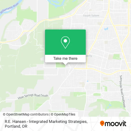 R.E. Hansen - Integrated Marketing Strategies map