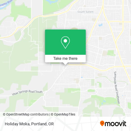 Mapa de Holiday Moka