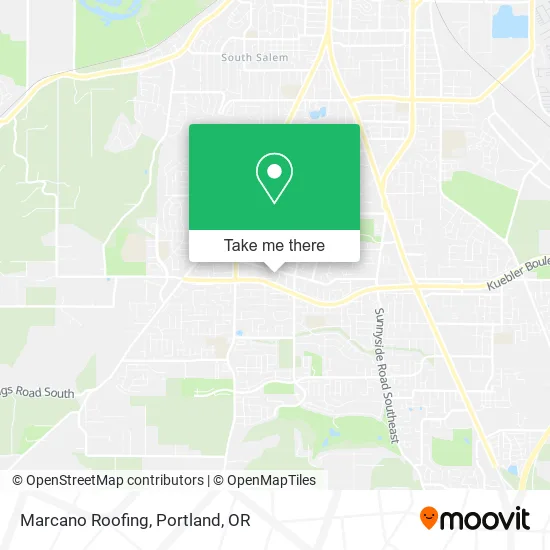 Marcano Roofing map