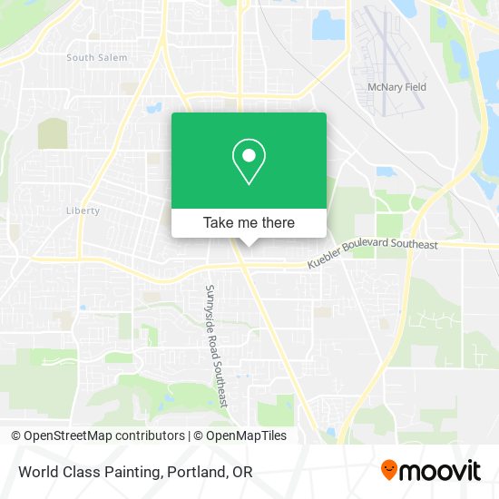 World Class Painting map