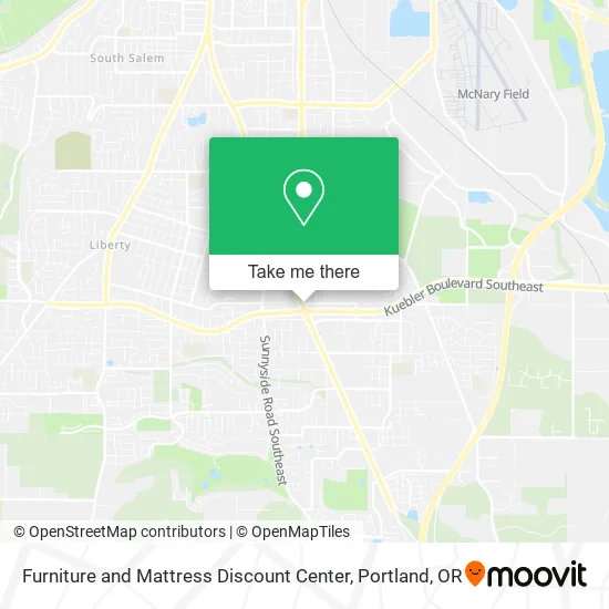 Mapa de Furniture and Mattress Discount Center