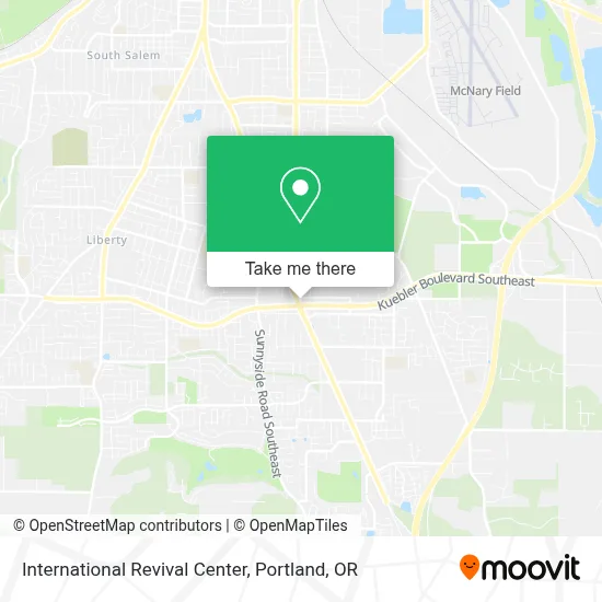 International Revival Center map