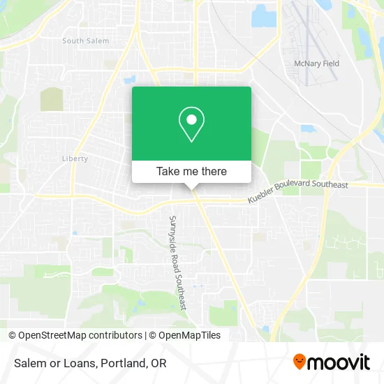 Salem or Loans map