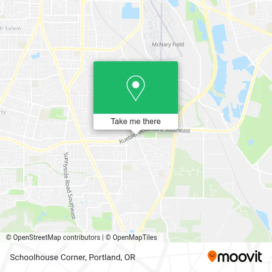 Schoolhouse Corner map