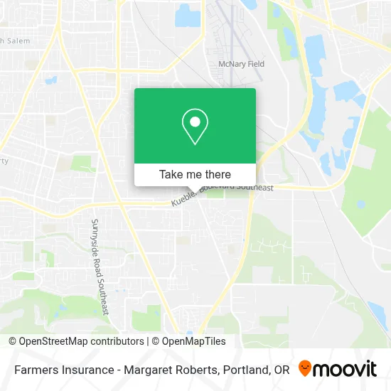 Farmers Insurance - Margaret Roberts map