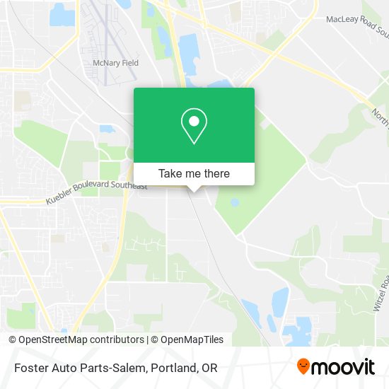 Foster Auto Parts-Salem map