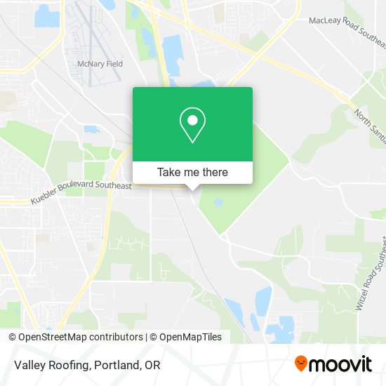 Mapa de Valley Roofing
