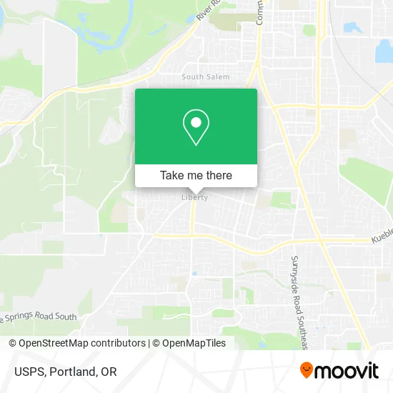Mapa de USPS