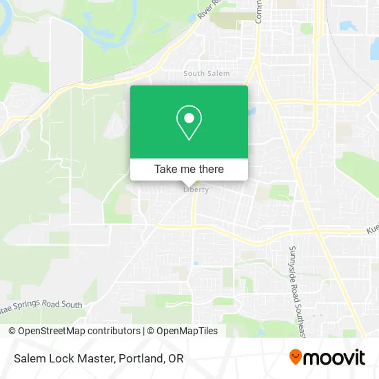 Mapa de Salem Lock Master