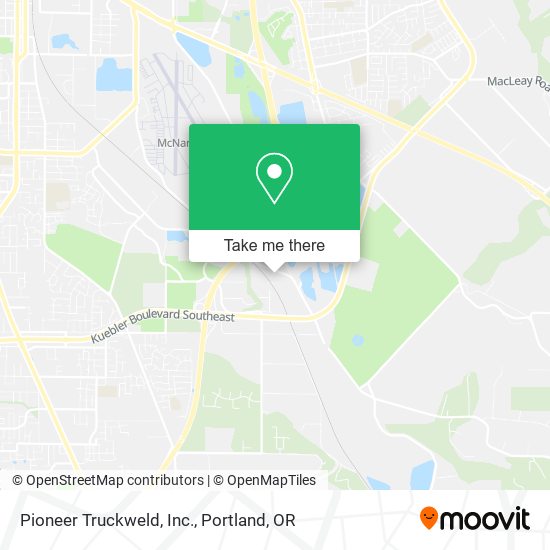 Mapa de Pioneer Truckweld, Inc.