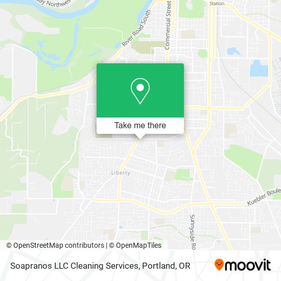 Soapranos LLC Cleaning Services map