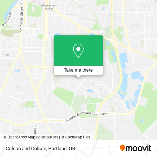 Mapa de Colson and Colson