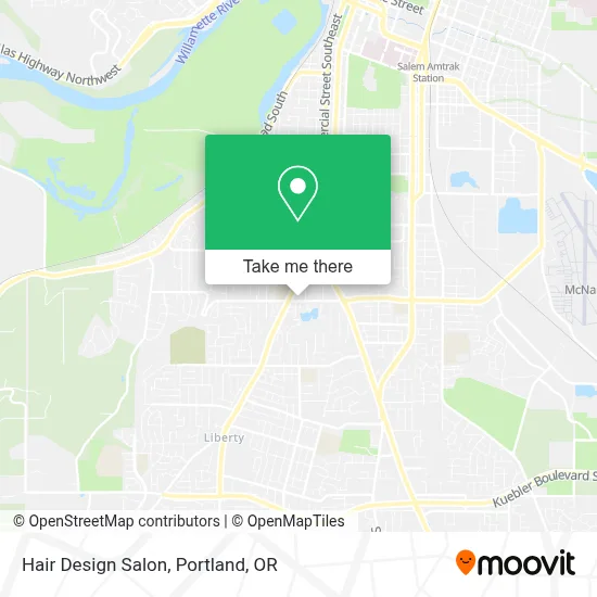 Hair Design Salon map