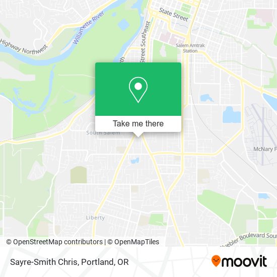 Mapa de Sayre-Smith Chris