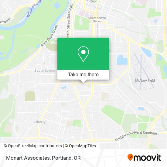 Monart Associates map