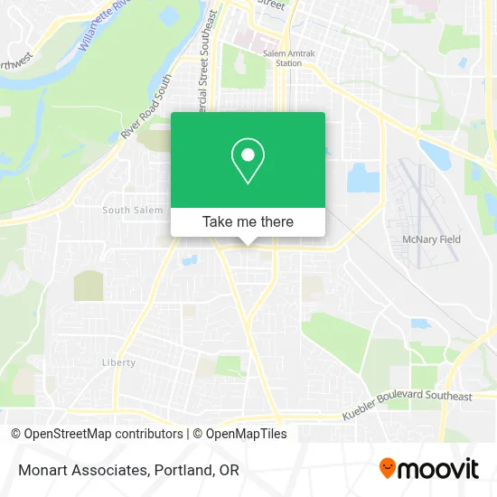 Monart Associates map