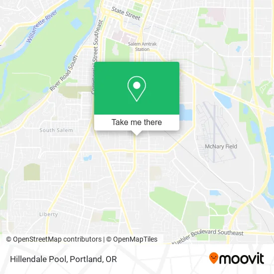 Mapa de Hillendale Pool