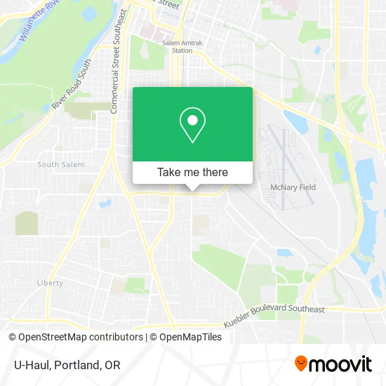 Mapa de U-Haul