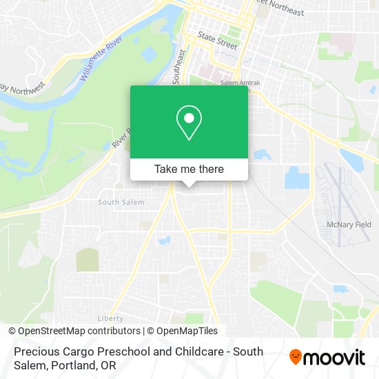 Precious Cargo Preschool and Childcare - South Salem map