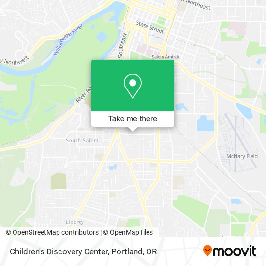 Children's Discovery Center map