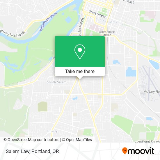 Mapa de Salem Law