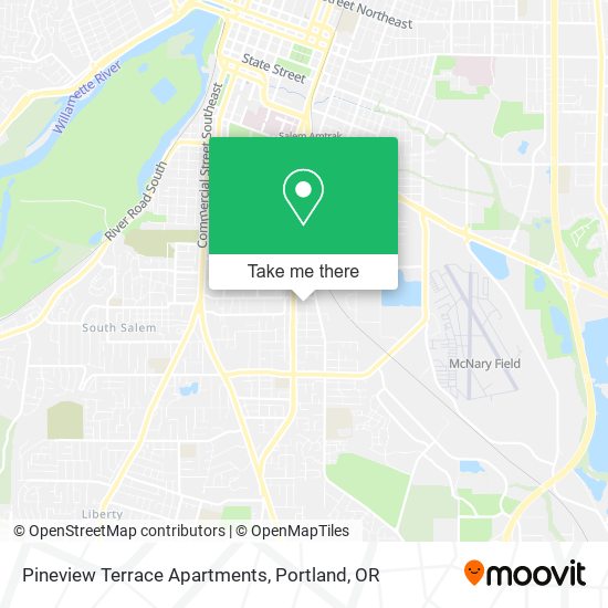 Mapa de Pineview Terrace Apartments