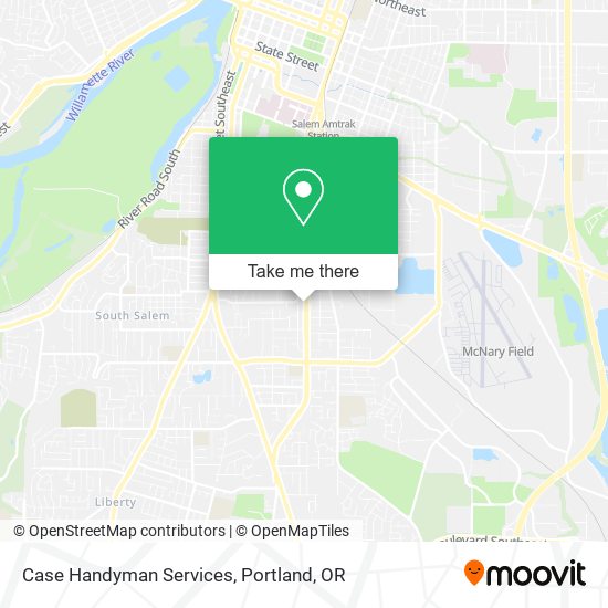 Case Handyman Services map