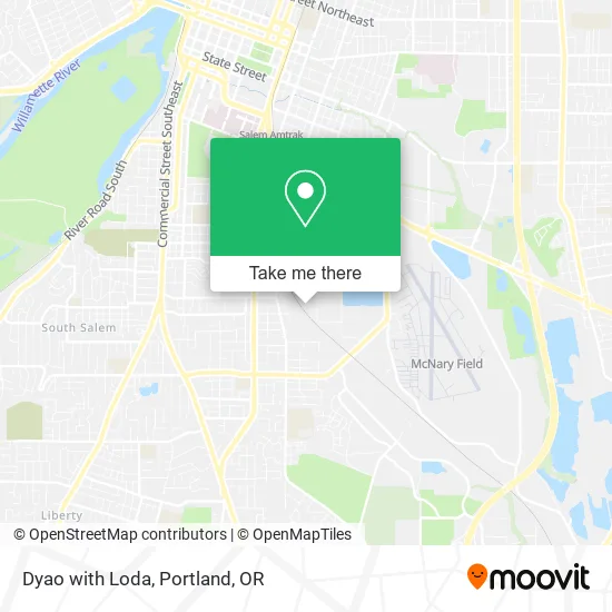 Mapa de Dyao with Loda