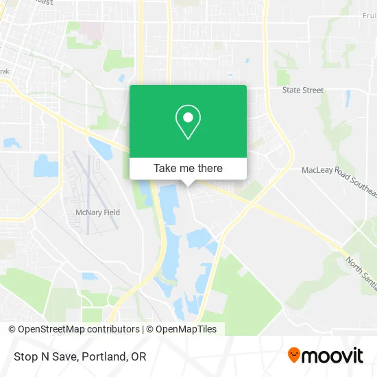 Stop N Save map