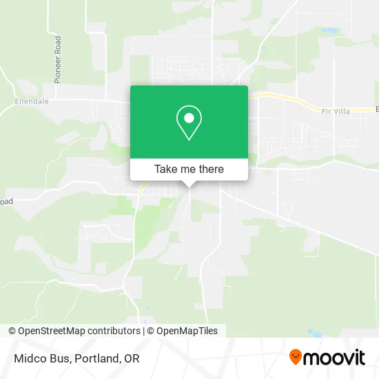 Midco Bus map