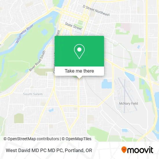 Mapa de West David MD PC MD PC