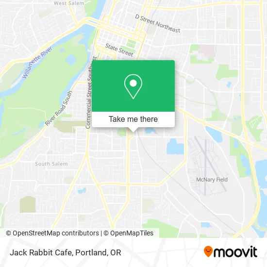 Mapa de Jack Rabbit Cafe