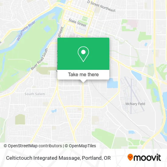 Mapa de Celtictouch Integrated Massage