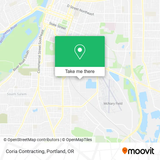 Mapa de Coria Contracting