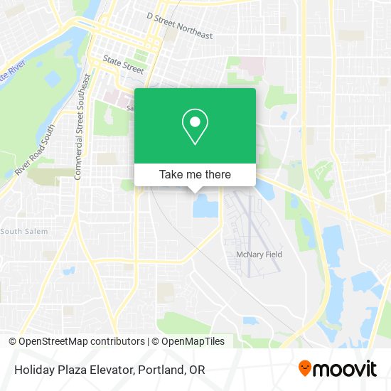 Mapa de Holiday Plaza Elevator