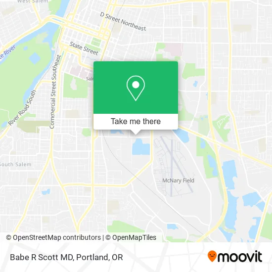 Babe R Scott MD map