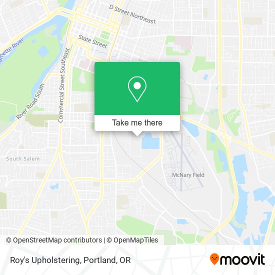 Mapa de Roy's Upholstering