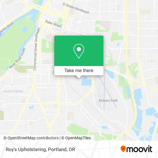 Mapa de Roy's Upholstering