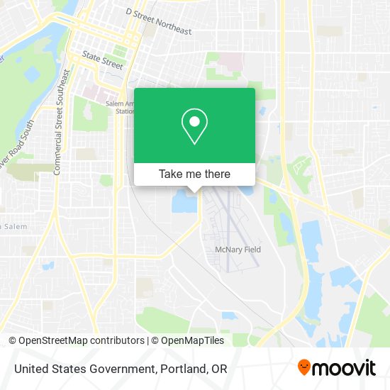 United States Government map
