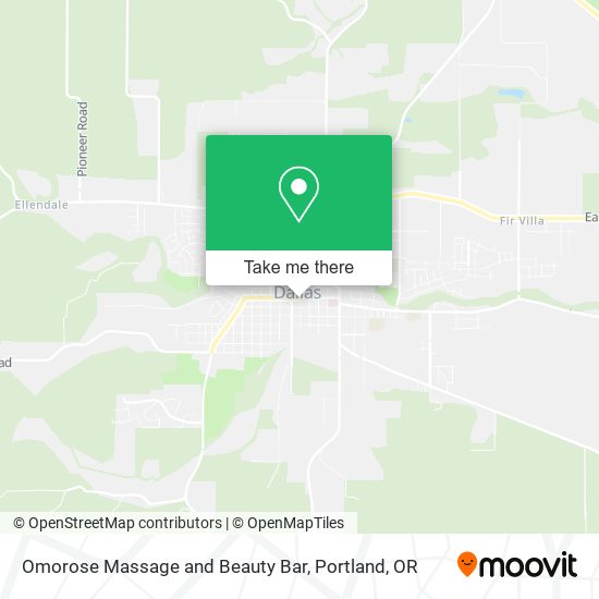 Mapa de Omorose Massage and Beauty Bar