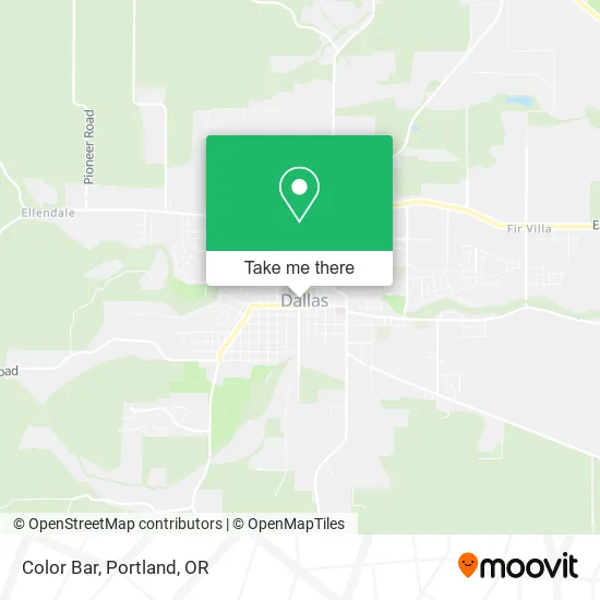 Color Bar map