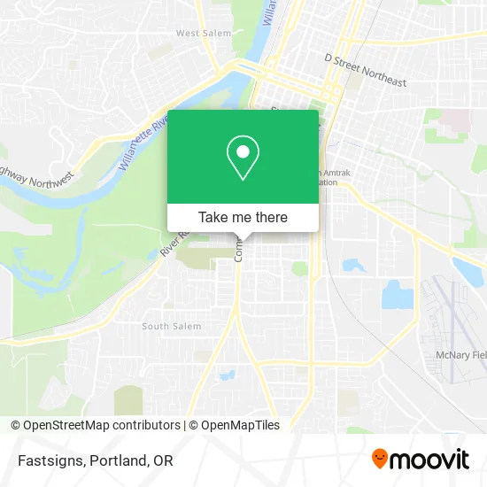 Fastsigns map