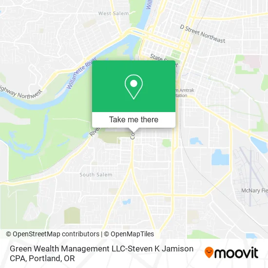 Green Wealth Management LLC-Steven K Jamison CPA map