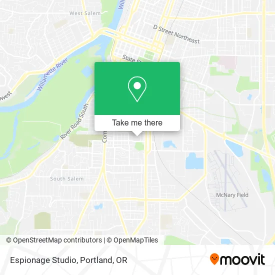 Espionage Studio map