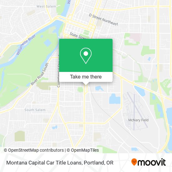 Montana Capital Car Title Loans map